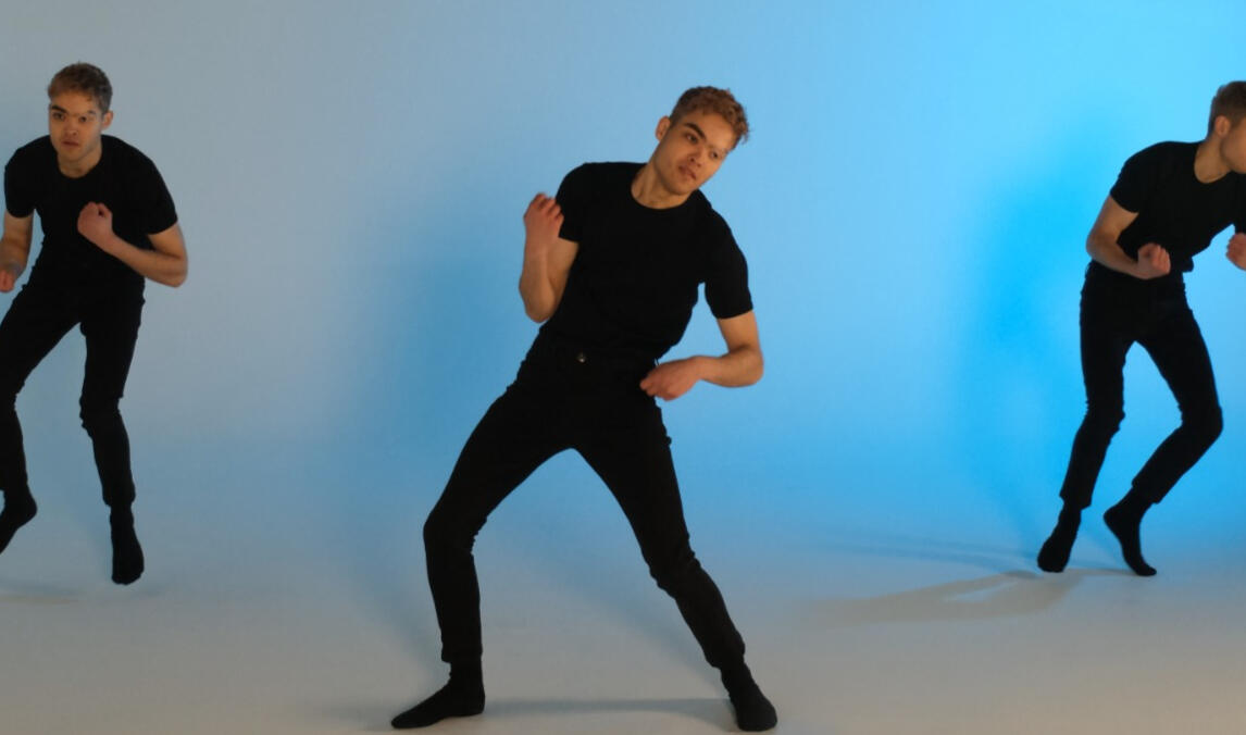 Jeremy Nanhu performing on stage